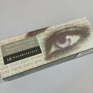 bareMinerals Wearable eye kit MEET THE STONES 3 piece set NIB Med, Light, Dark